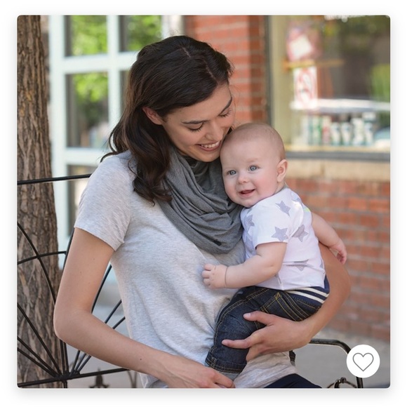 Go by Goldbug 4-in-1 Nursing Scarf - Gray o/s - Picture 6 of 8